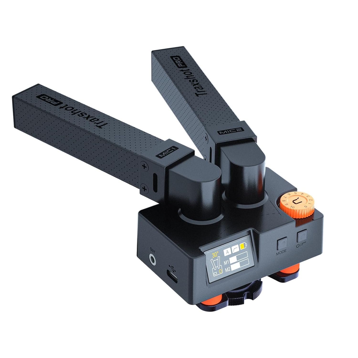 COMICA Traxshot Pro Shotgun Microphone with 3 Pickup Modes USB C Output for DSLR iPhone Android PC Ideal for YouTube Vlogs and Interviews