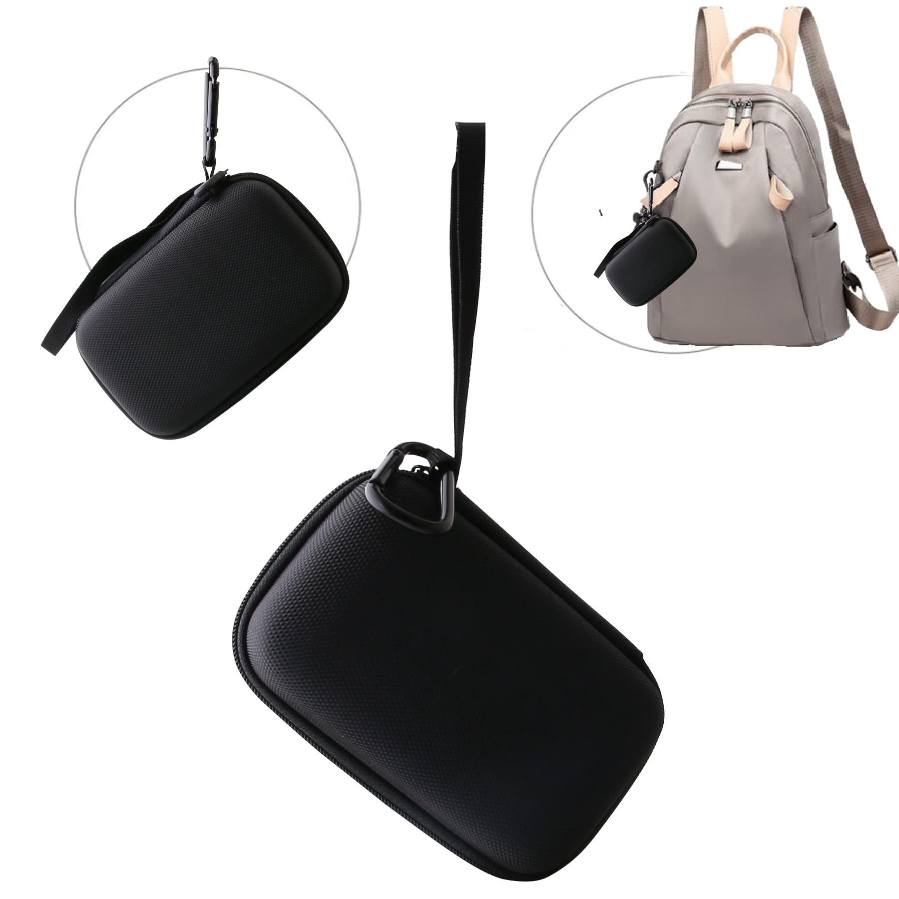 WERJIA WERJIA Hard Storage Travel Case for MANSCAPED Handyman Compact Face Shaver Durable and Portable Protection - View 5 of 6