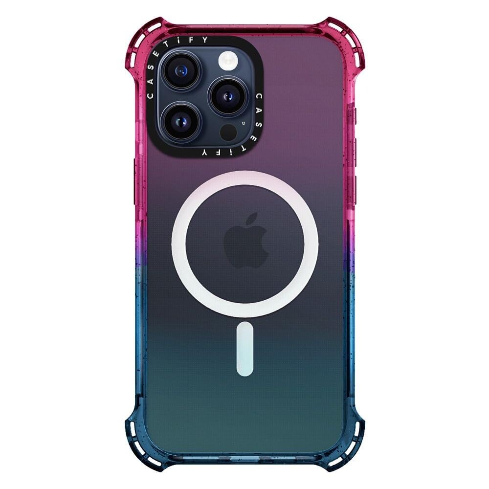 CASETiFY CASETiFY Bounce Case for iPhone 15 Pro Max Military Grade Drop Protection Cotton Candy 21.3ft Drop Tested Compatible with Magsafe - View 2 of 7