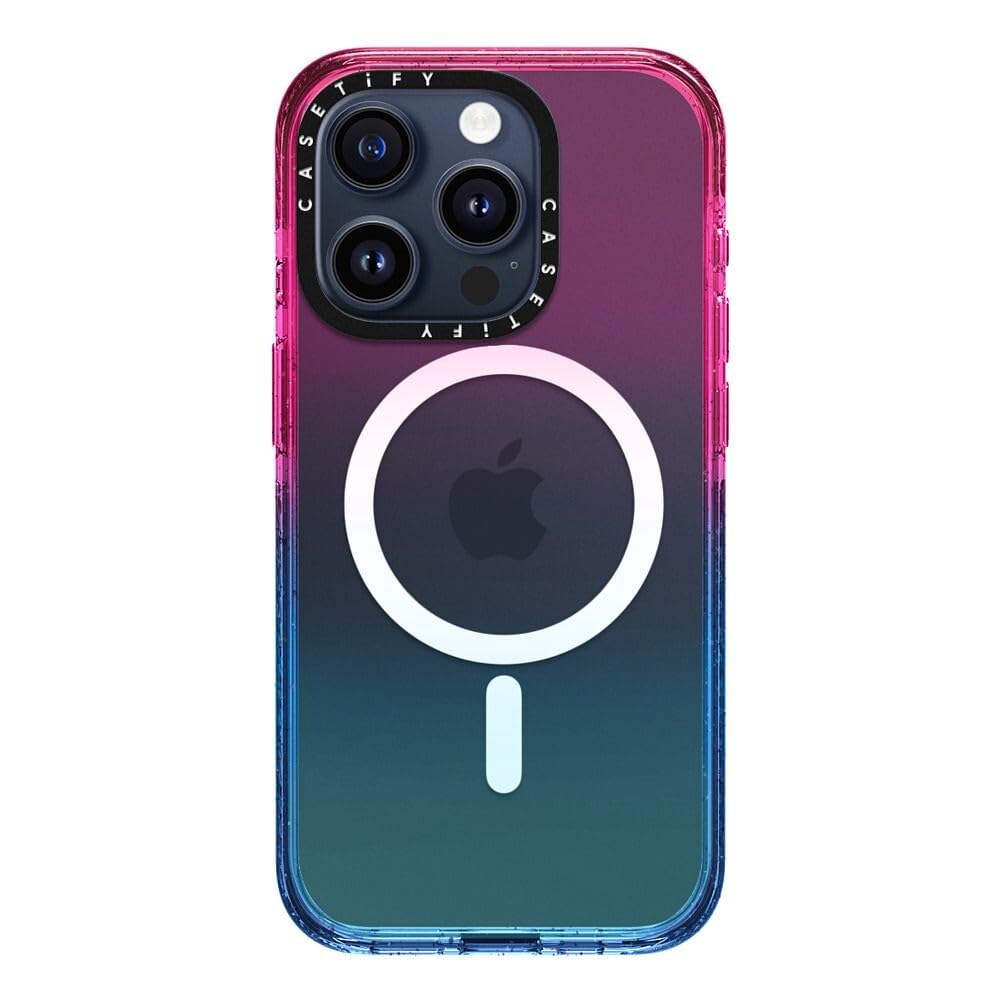 CASETiFY CASETiFY Impact iPhone 15 Pro Case Cotton Candy 4X Military Grade Drop Tested 8.2ft Drop Protection Compatible with Magsafe - View 2 of 6