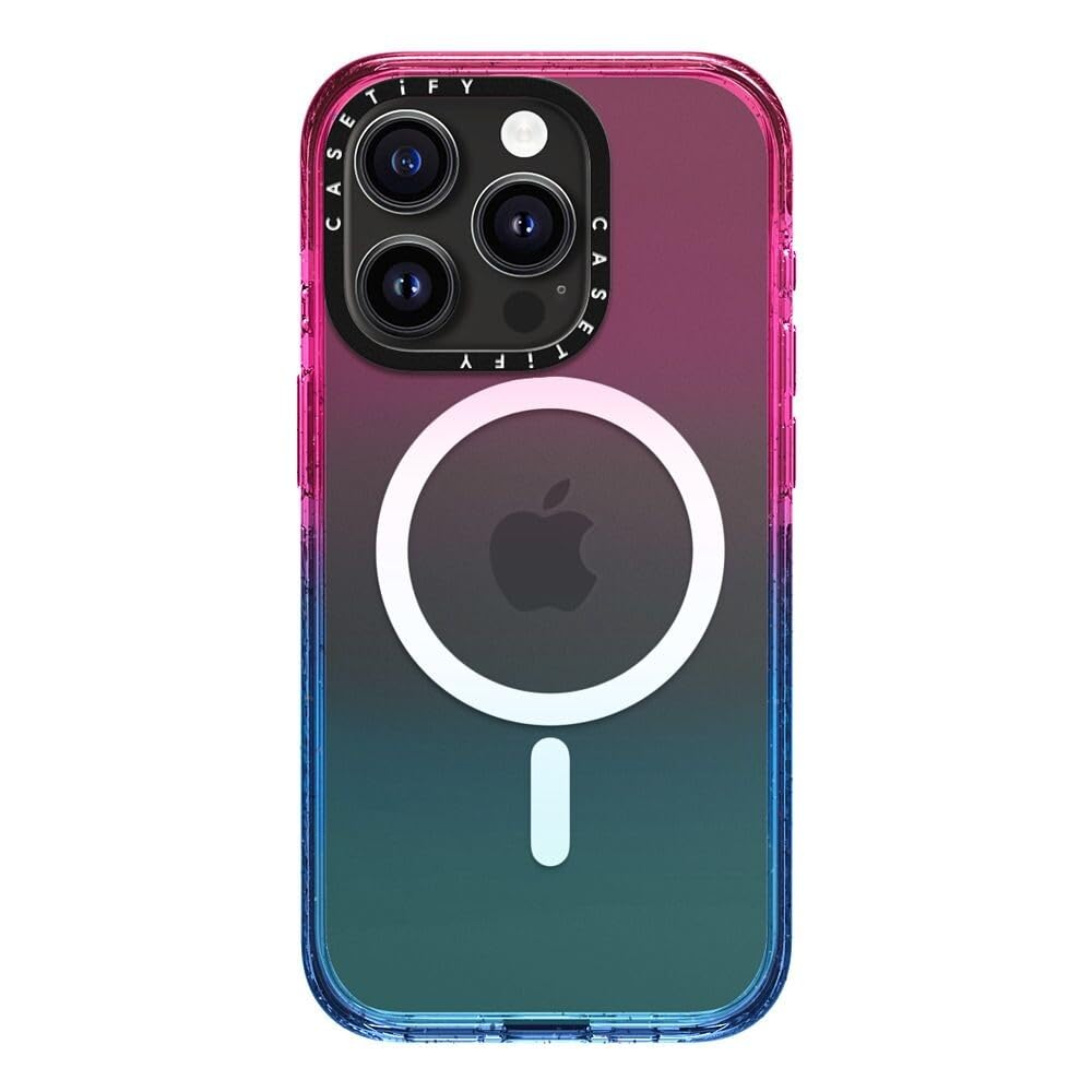 CASETiFY CASETiFY Impact iPhone 15 Pro Case Cotton Candy 4X Military Grade Drop Tested 8.2ft Drop Protection Compatible with Magsafe - View 4 of 6