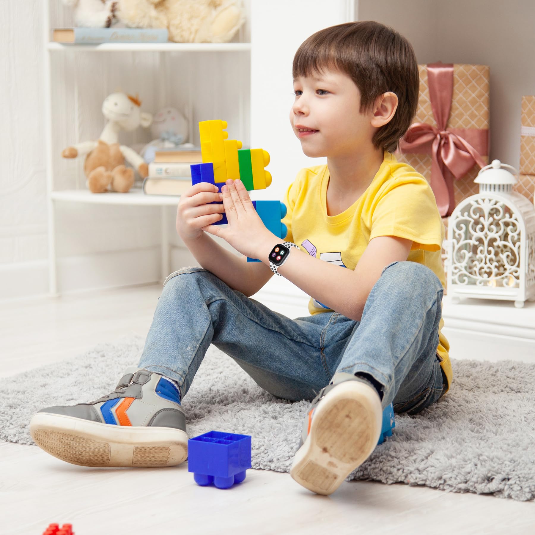 Chofit Chofit 5 Pack Colorful Bands for Verizon Gizmo 3 2 1 Gabb Watch Kids 20MM Quick Release Wristband Straps for Smartwatch - View 5 of 7