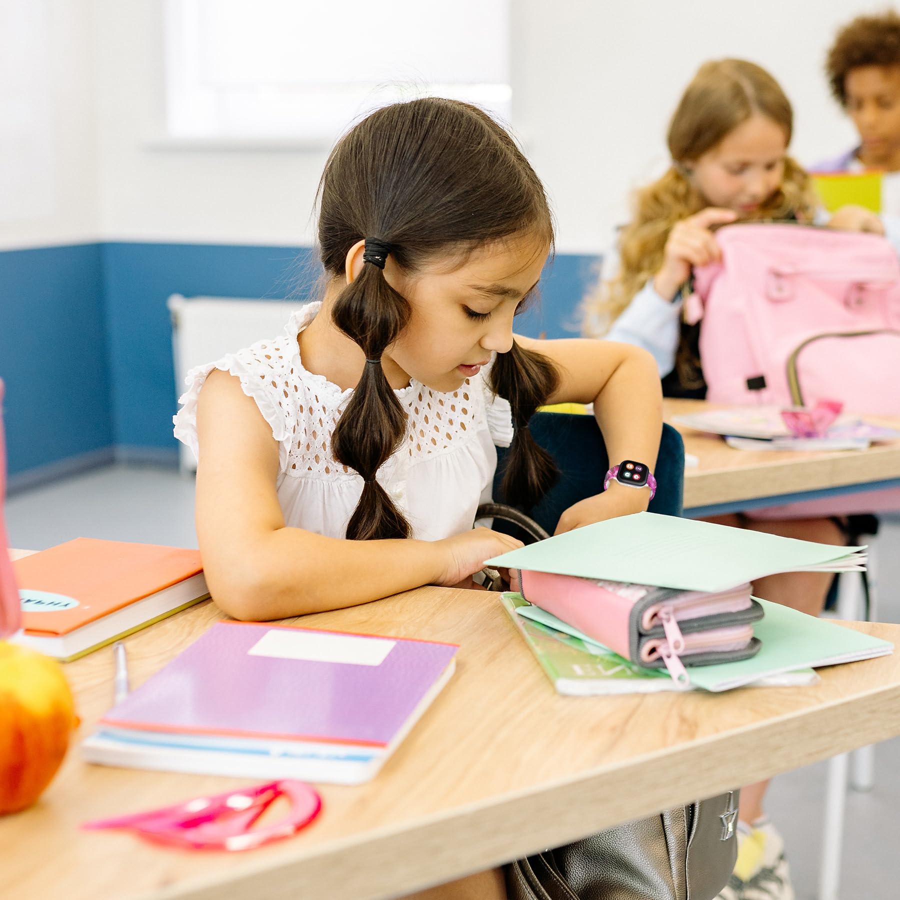 Chofit Chofit 5 Pack Colorful Bands for Verizon Gizmo 3 2 1 Gabb Watch Kids 20MM Quick Release Wristband Straps for Smartwatch - View 6 of 7