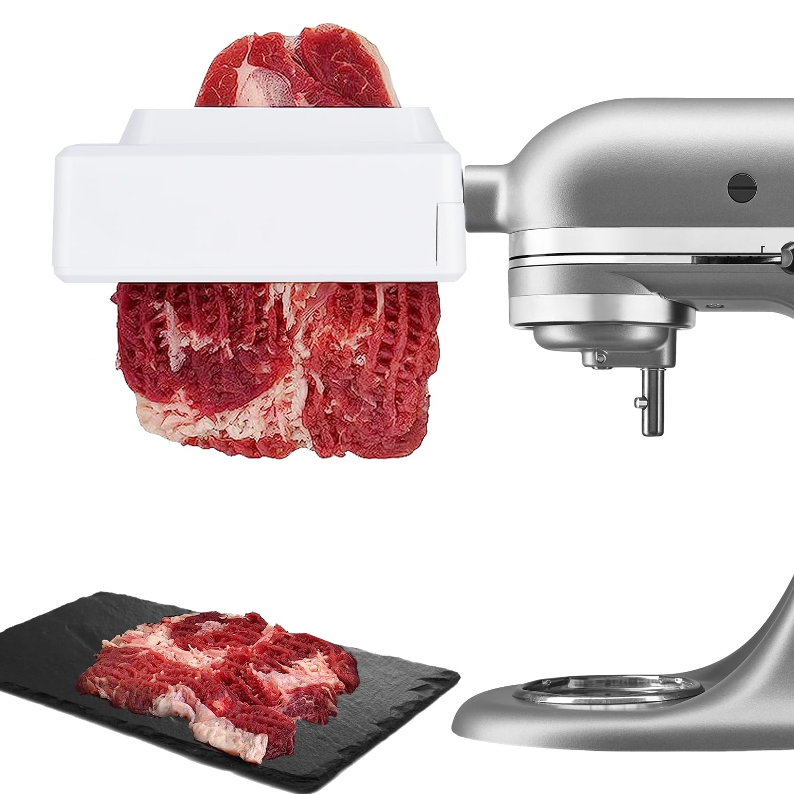 Kltchonald KltchonAld Meat Tenderizer for KitchenAid Stand Mixer Effortlessly Tenderize Meat Without Jams or Breaks for Smooth Cooking