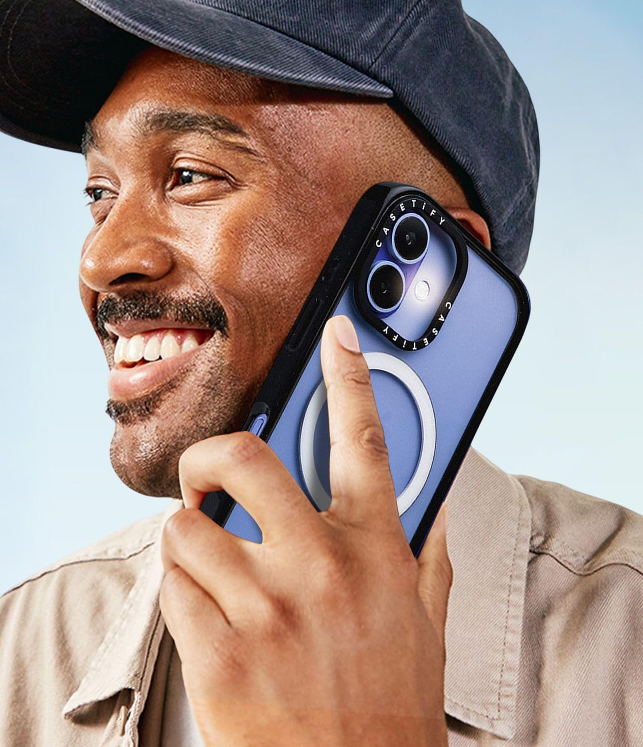 CASETiFY CASETiFY Impact iPhone 15 Pro Case Military Grade Drop Tested 8.2ft Protection Compatible with Magsafe Clear Black Fruit Stickers - View 2 of 8