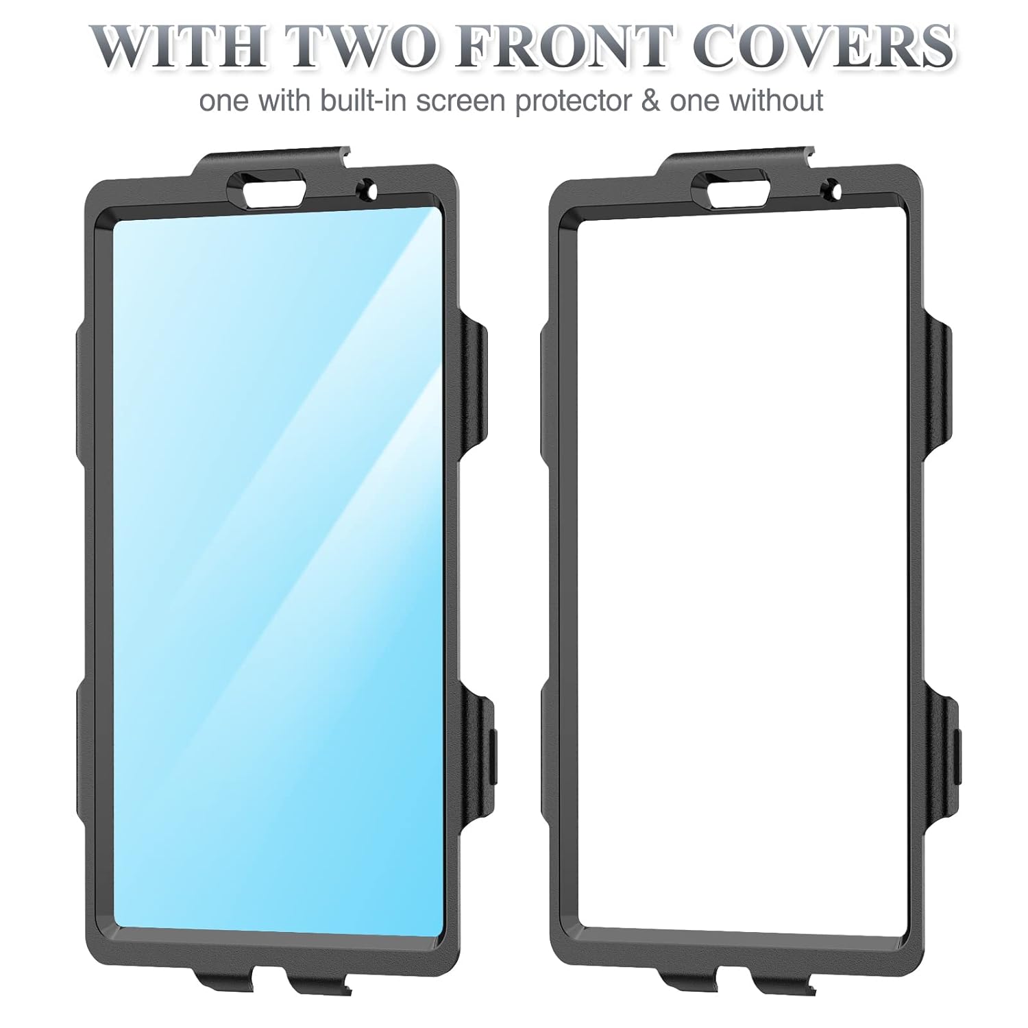 SEYMAC stock SEYMAC Stock Case for Samsung Galaxy Tab S10 Ultra S9 Ultra 14.6 Inch with Screen Protector Pencil Holder and 360 Rotating Strap Black - View 8 of 9