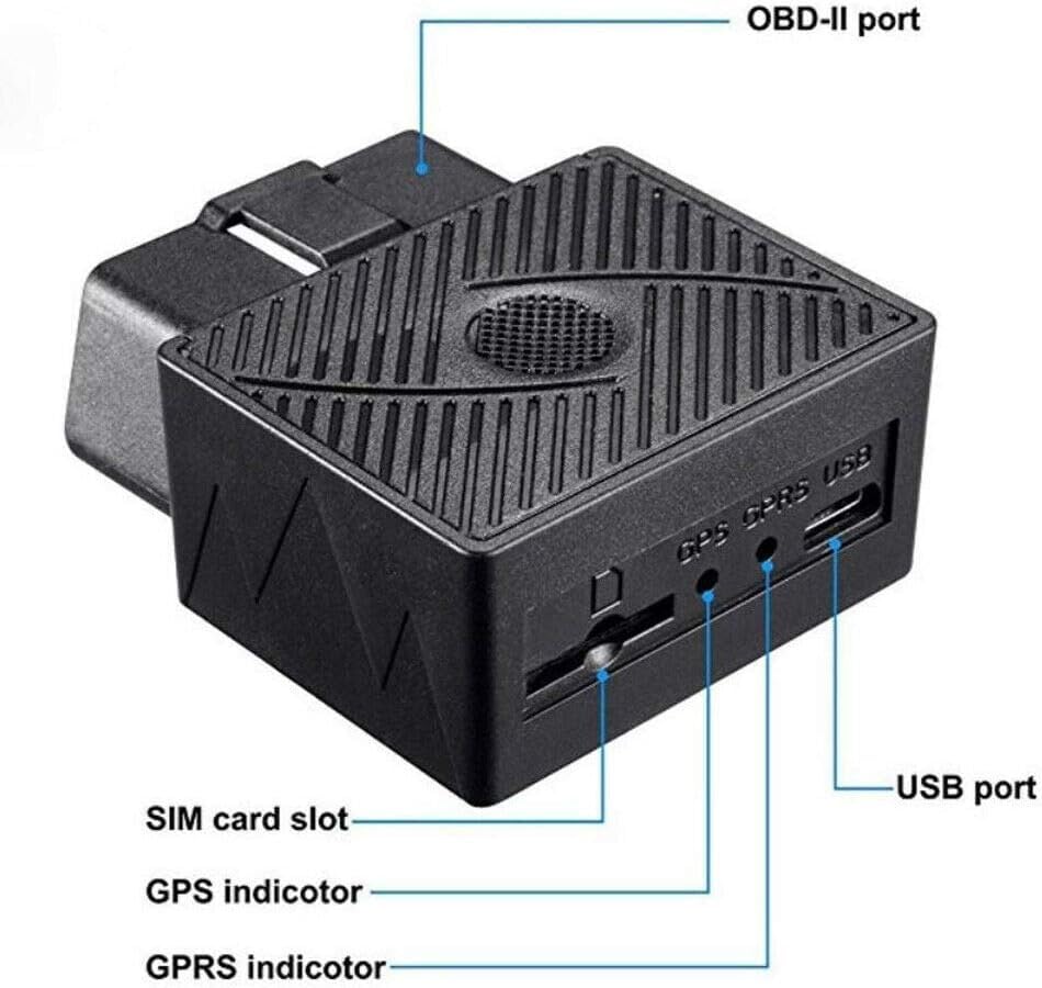 YuYue Electronic YuYue 2G OBD-II GPS Tracker for Vehicles Real-Time Fleet Tracking Hidden Portable Locator for Cars and Trucks - View 2 of 9