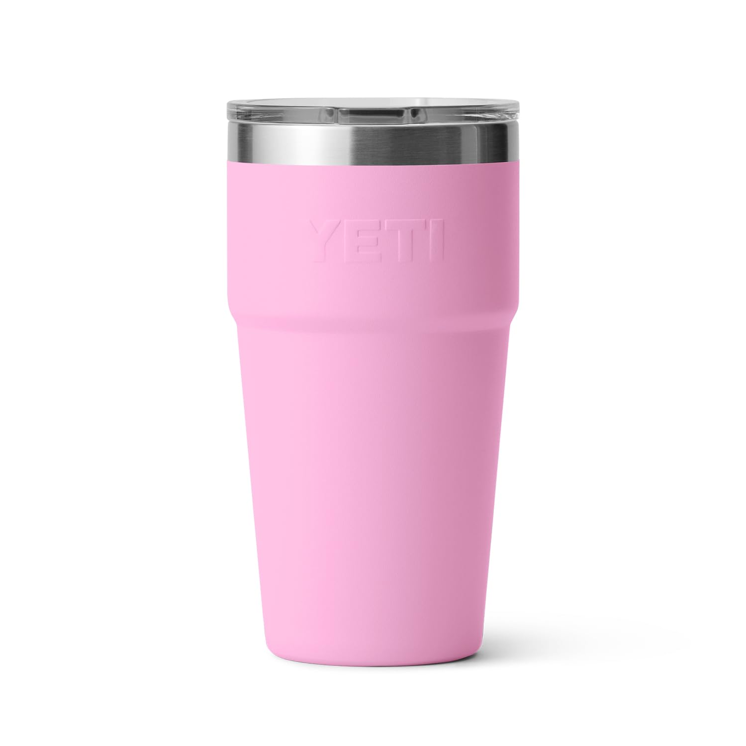 YETI YETI Rambler Stackable Pint Vacuum Insulated Stainless Steel with MagSlider Lid Power Pink for Outdoor Adventures - View 5 of 7