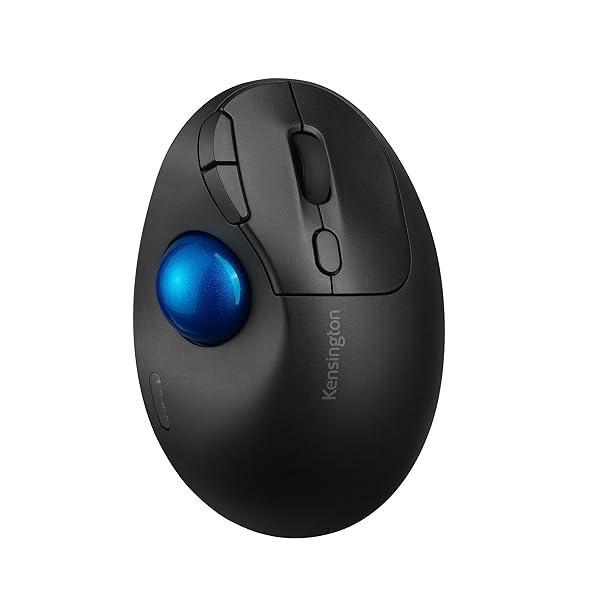 Kensington Buy Kensington TB450 Wireless Trackball Mouse (K72194WW) - Black-Blue | Ergonomic Design & Precision Control - View 2 of 9