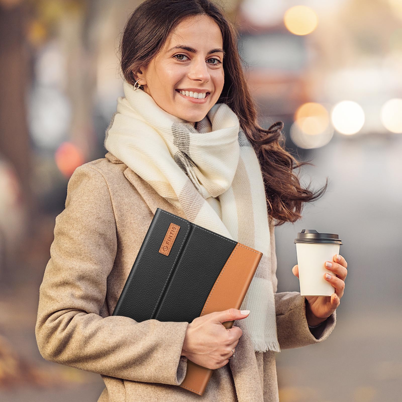 Fintie Case for Samsung Galaxy Tab S10 Plus 2024 S9 FE Plus 5G 12.4 Inch with S Pen Holder Multiple Angle Portfolio Cover Black - View 7 of 9