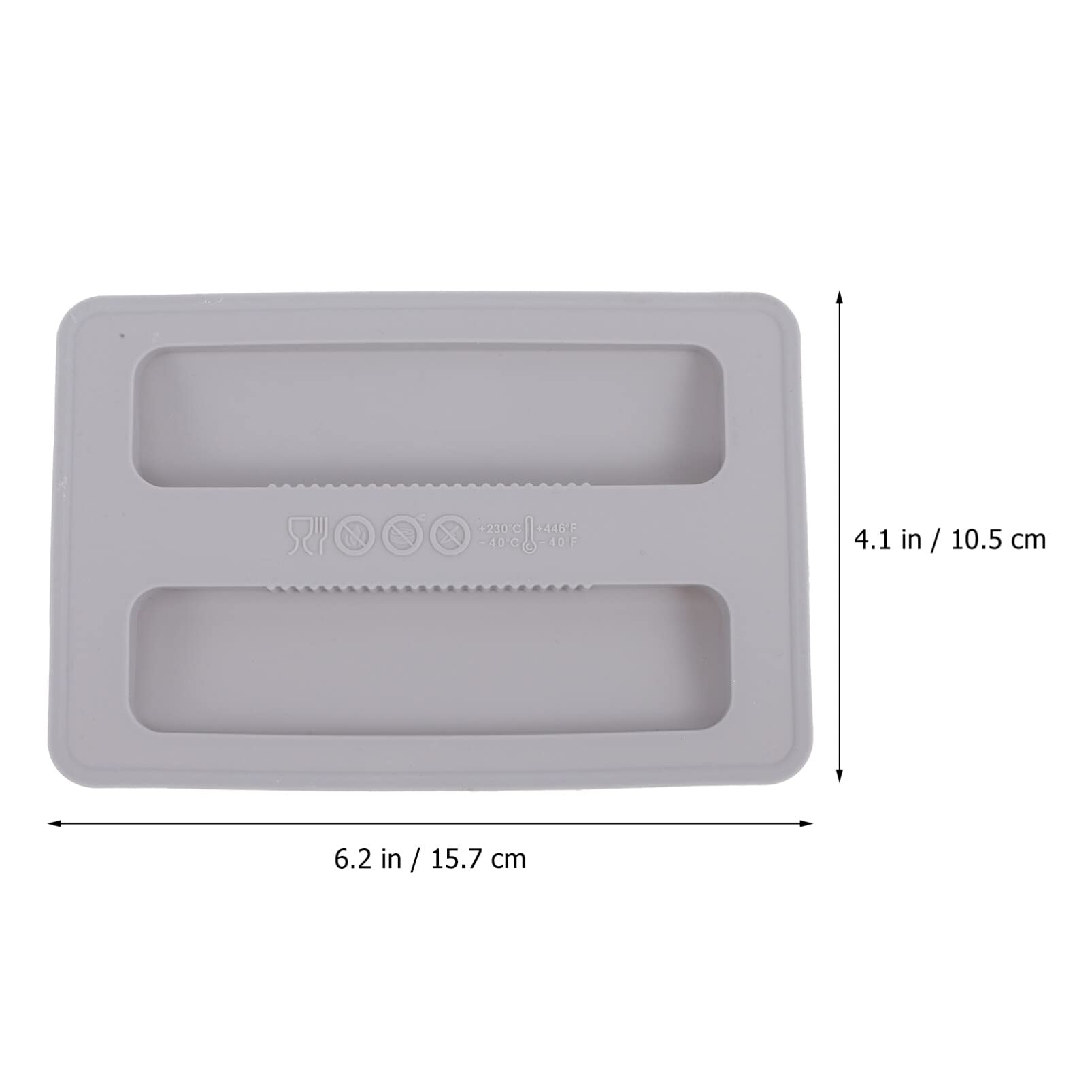 Hemoton HEMOTON Silicone Toaster Lid for 2 Slice Toaster Appliance Top Cover Bread Maker Accessories - View 2 of 8