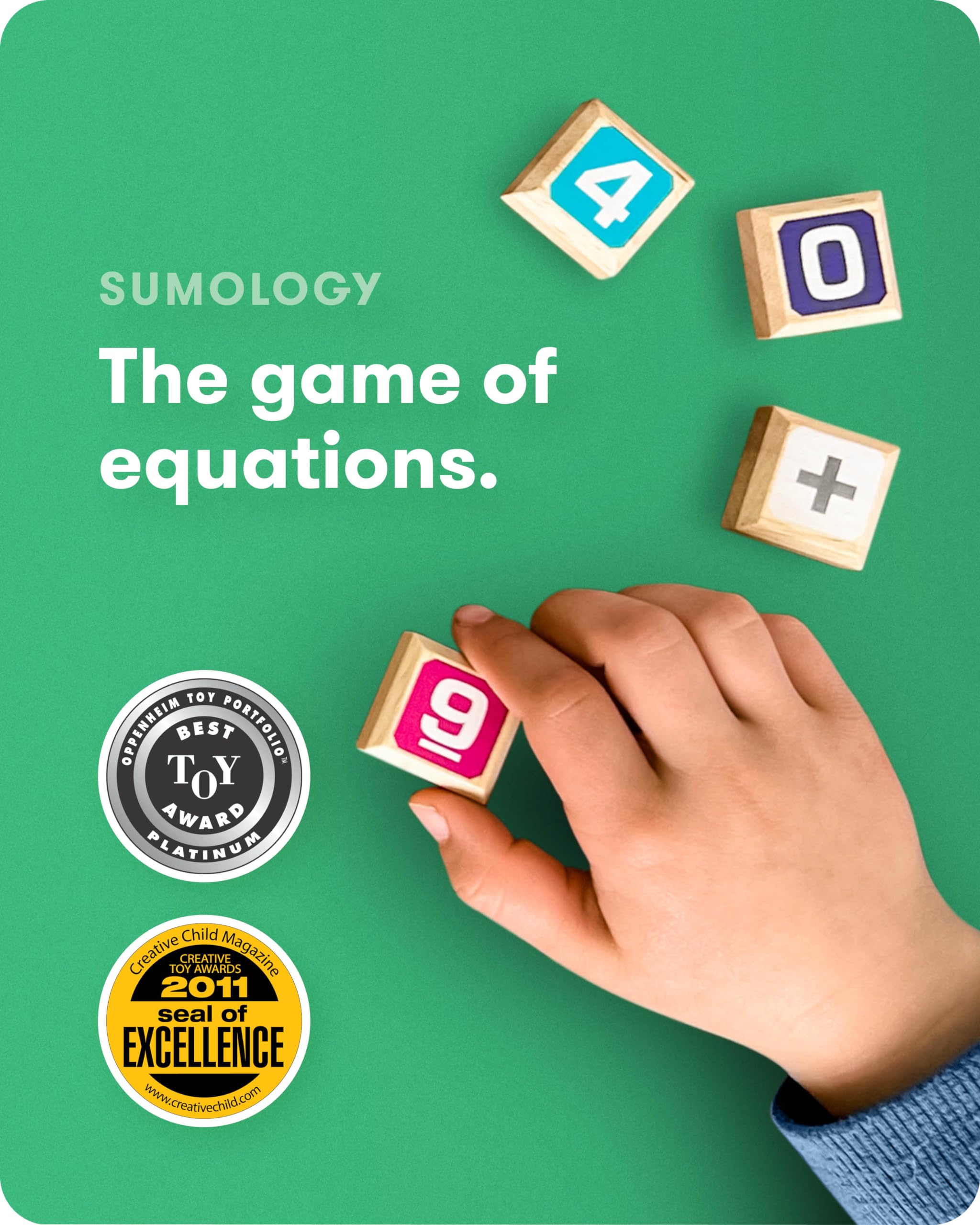 SimplyFun SimplyFun Sumology Math Game Fun Math Game for Kids Ages 8-12 Practice Addition Subtraction Multiplication Division for 2 or More Players - View 2 of 7