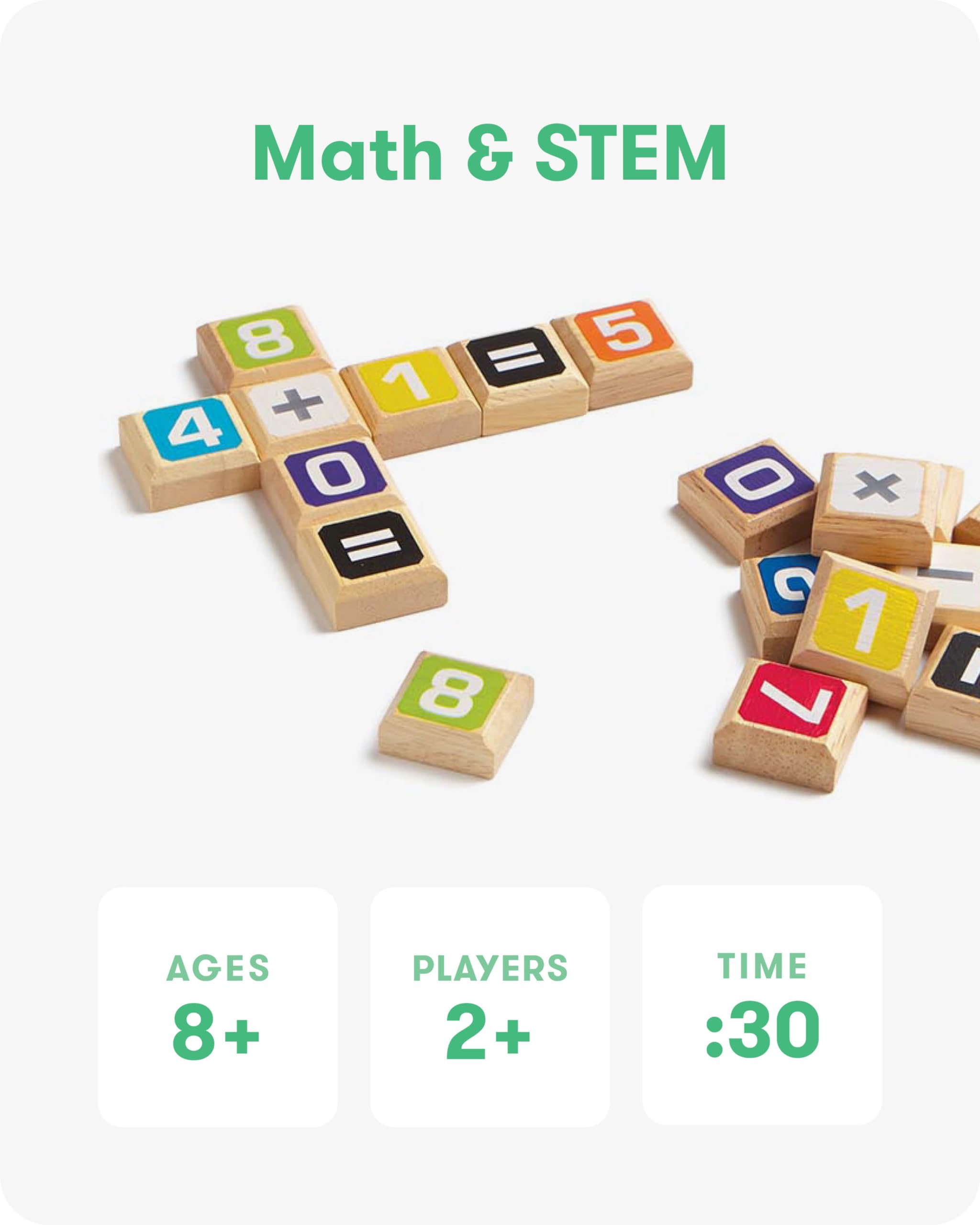 SimplyFun SimplyFun Sumology Math Game Fun Math Game for Kids Ages 8-12 Practice Addition Subtraction Multiplication Division for 2 or More Players - View 3 of 7