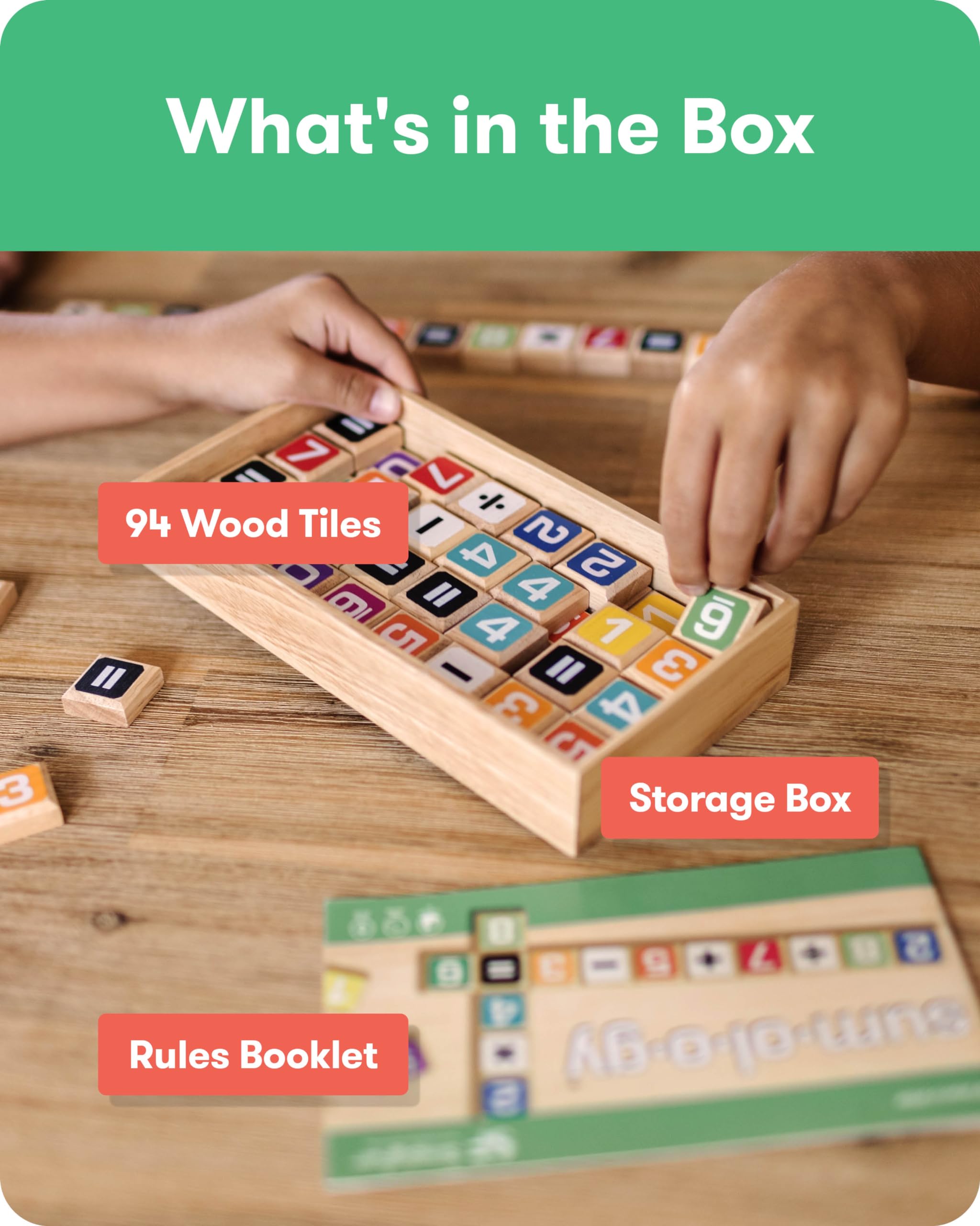 SimplyFun SimplyFun Sumology Math Game Fun Math Game for Kids Ages 8-12 Practice Addition Subtraction Multiplication Division for 2 or More Players - View 6 of 7