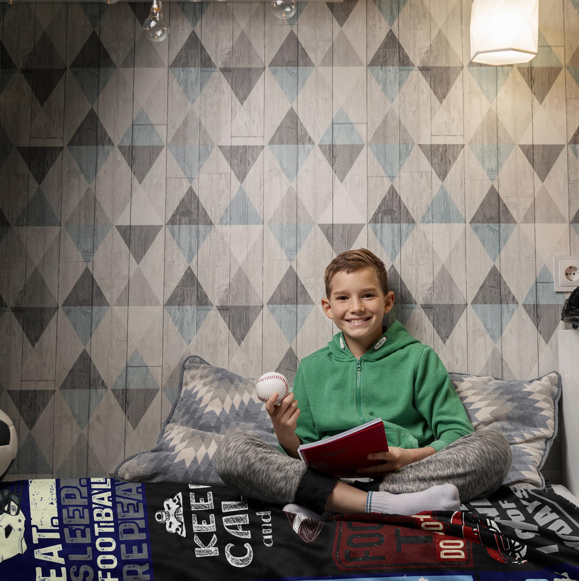 Punofell Punofell Football Gifts for Boys Men Team Perfect for Football Players Lovers Cozy Blanket 50 x 60 Inches - View 5 of 9