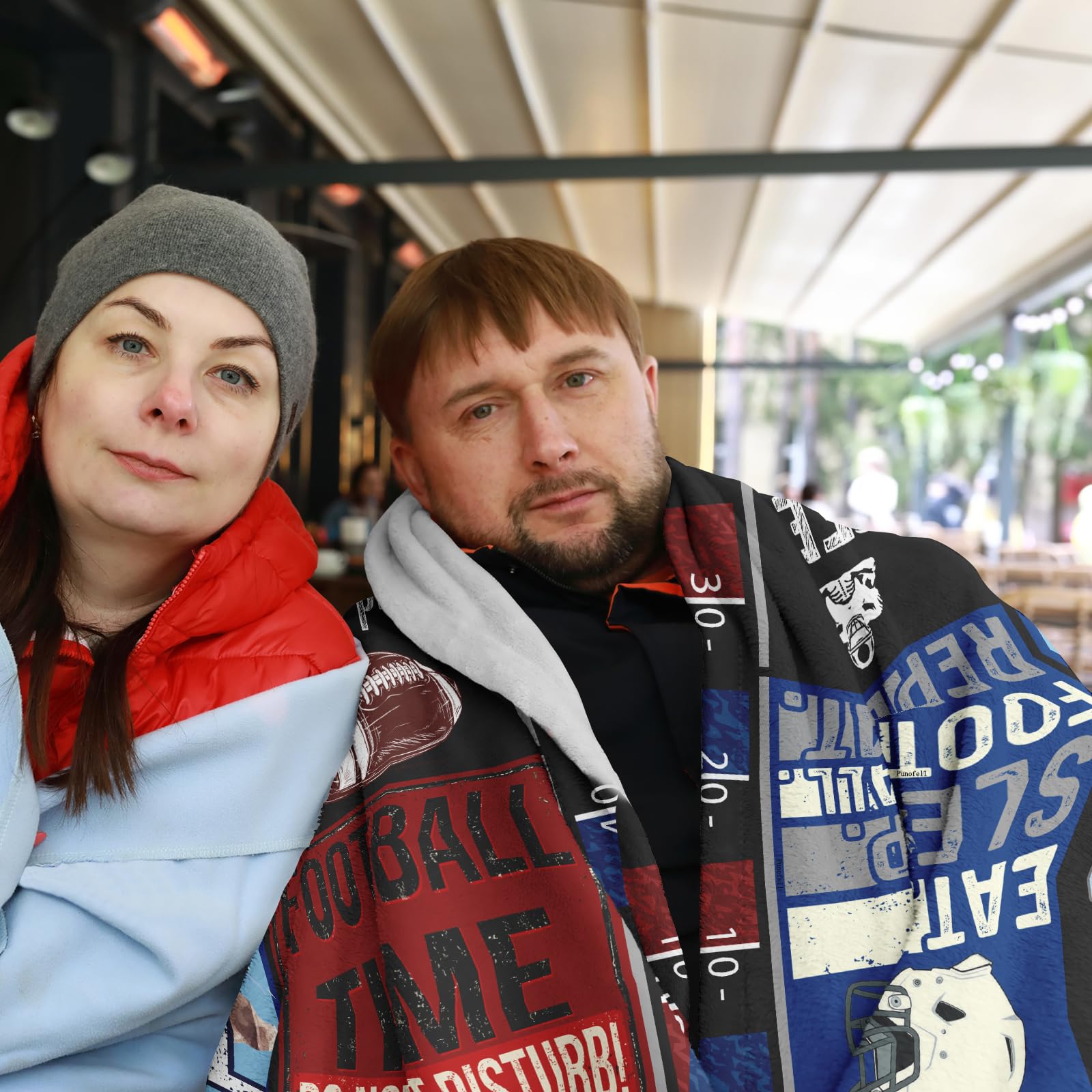 Punofell Punofell Football Gifts for Boys Men Team Perfect for Football Players Lovers Cozy Blanket 50 x 60 Inches - View 9 of 9