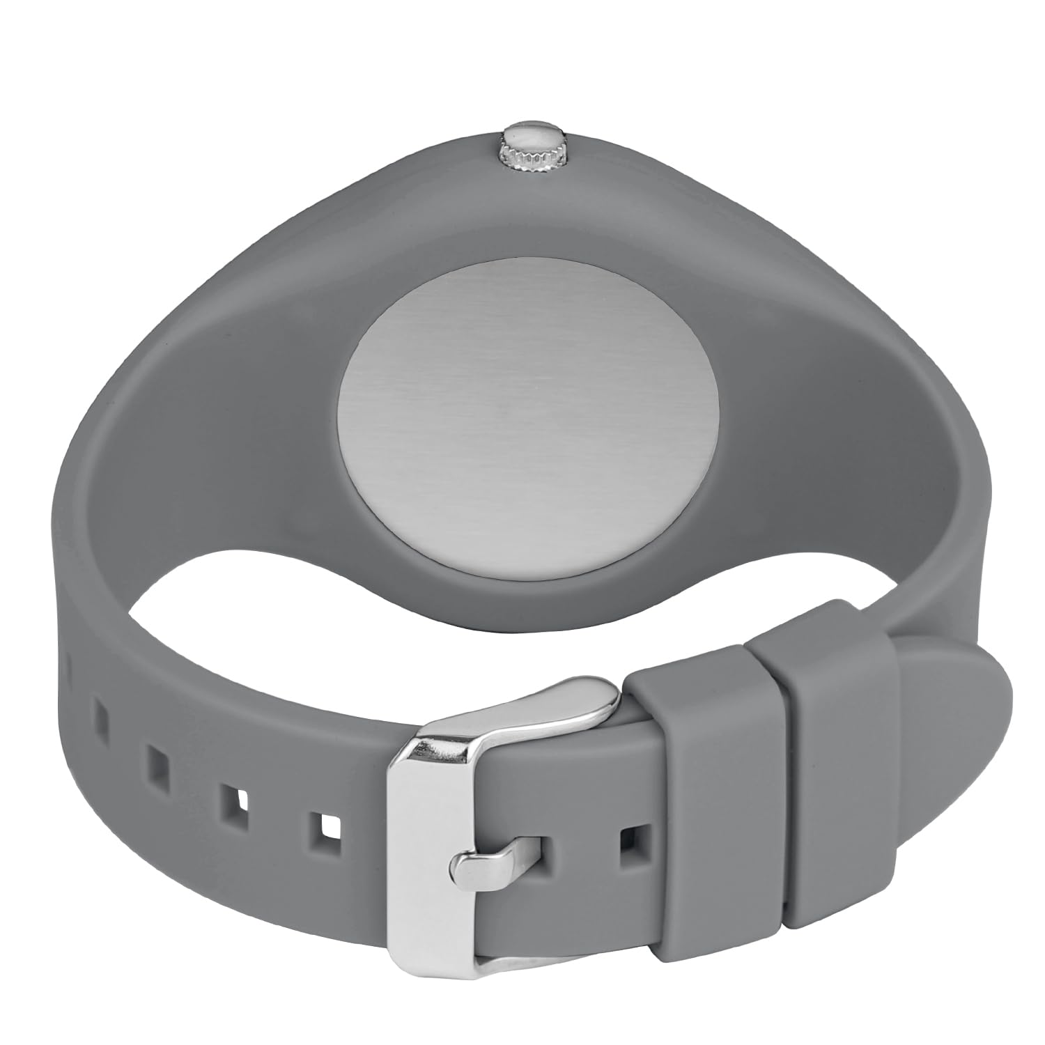 SIBOSUN SIBOSUN Silicone Analog Quartz Nurse Watch for Men and Women Luminous Easy to Read Waterproof Casual Wrist Watch Grey - View 7 of 8