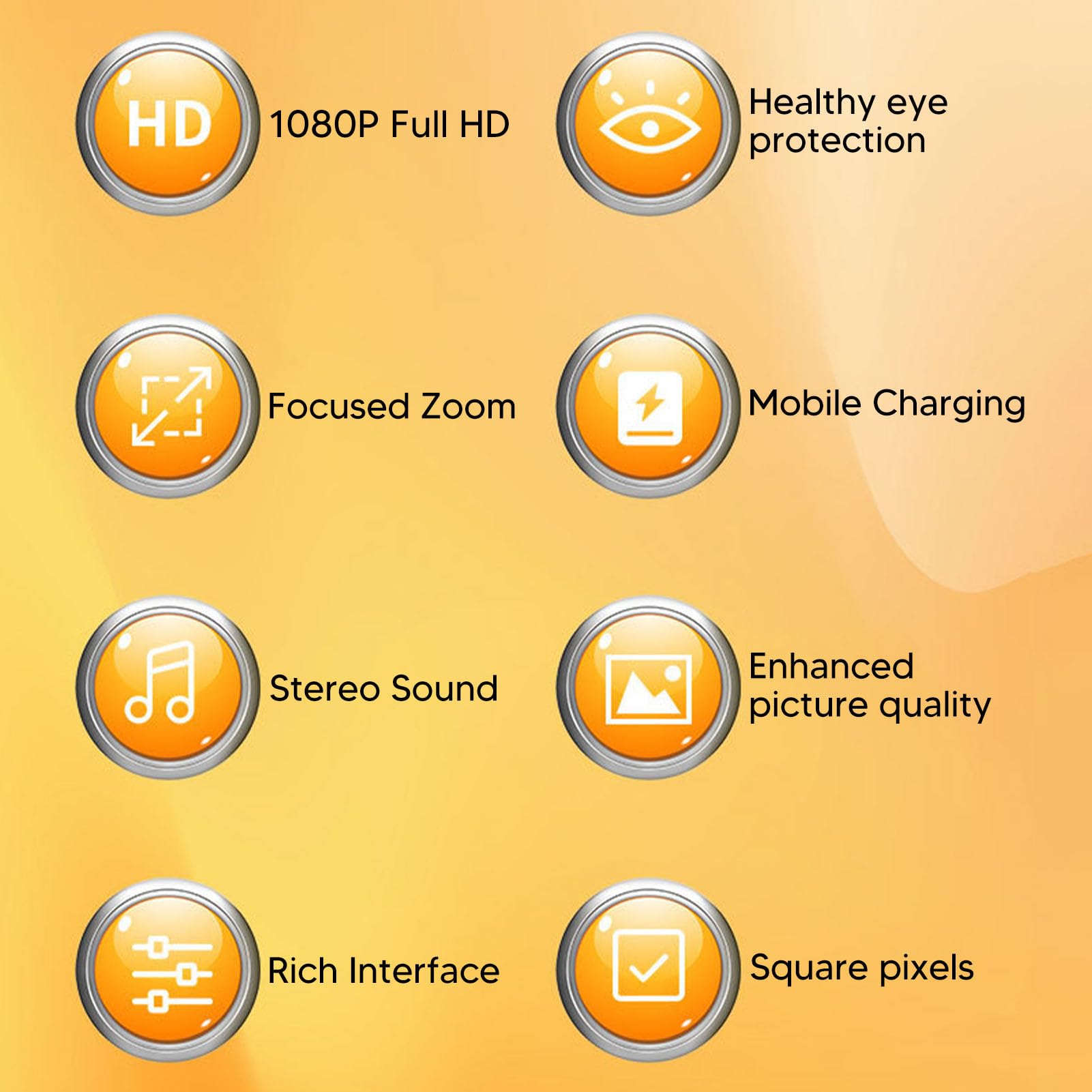 GOWENIC Portable HD 1080P Mini Projector for Movies and Gaming Compact Lightweight USB Connectivity Ideal for Travel Camping Home Entertainment - View 3 of 9