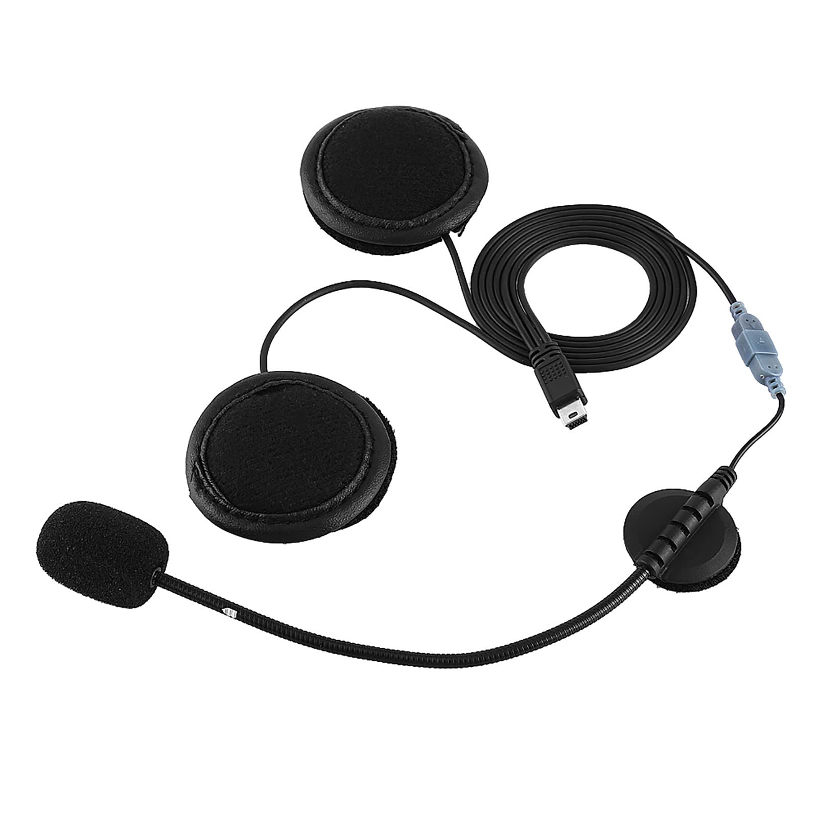 Headerbs Accessories Headset Headphone Microphone for V8 Motorcycle Helmet Intercom Earphone Headset Best Quality Sound Experience - View 9 of 9