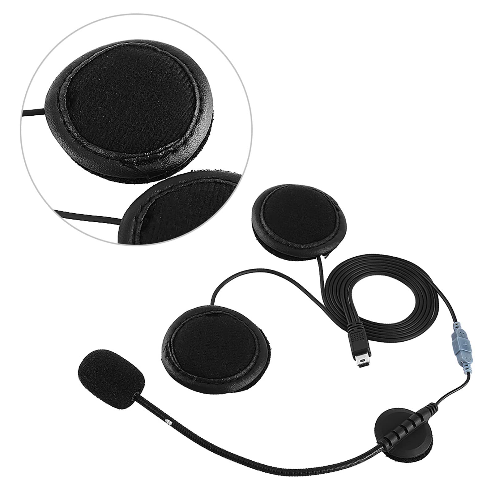Headerbs Accessories Headset Headphone Microphone for V8 Motorcycle Helmet Intercom Earphone Headset Best Quality Sound Experience