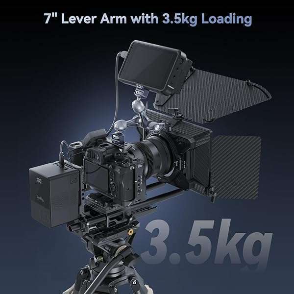 SMALLRIG "SMALLRIG 7" Rosette Magic Arm: Versatile Camera Monitor Mount for Cameras, LED Lights & Phones - 3.5kg Load Capacity" - View 4 of 8