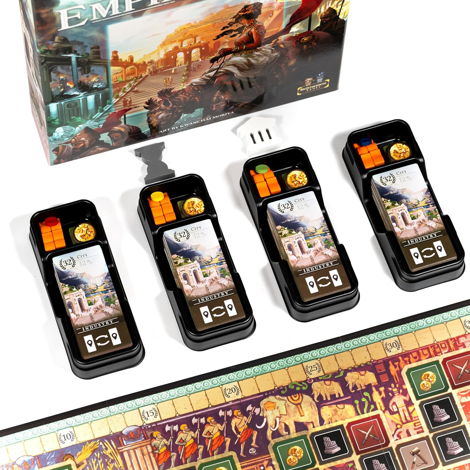 Brotherwise Games Empire's End Strategy Board Game for Thrilling Tactical Gameplay and Engaging Family Fun - View 3 of 8