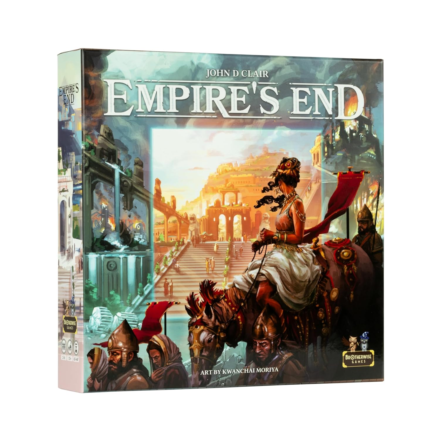 Brotherwise Games Empire's End Strategy Board Game for Thrilling Tactical Gameplay and Engaging Family Fun