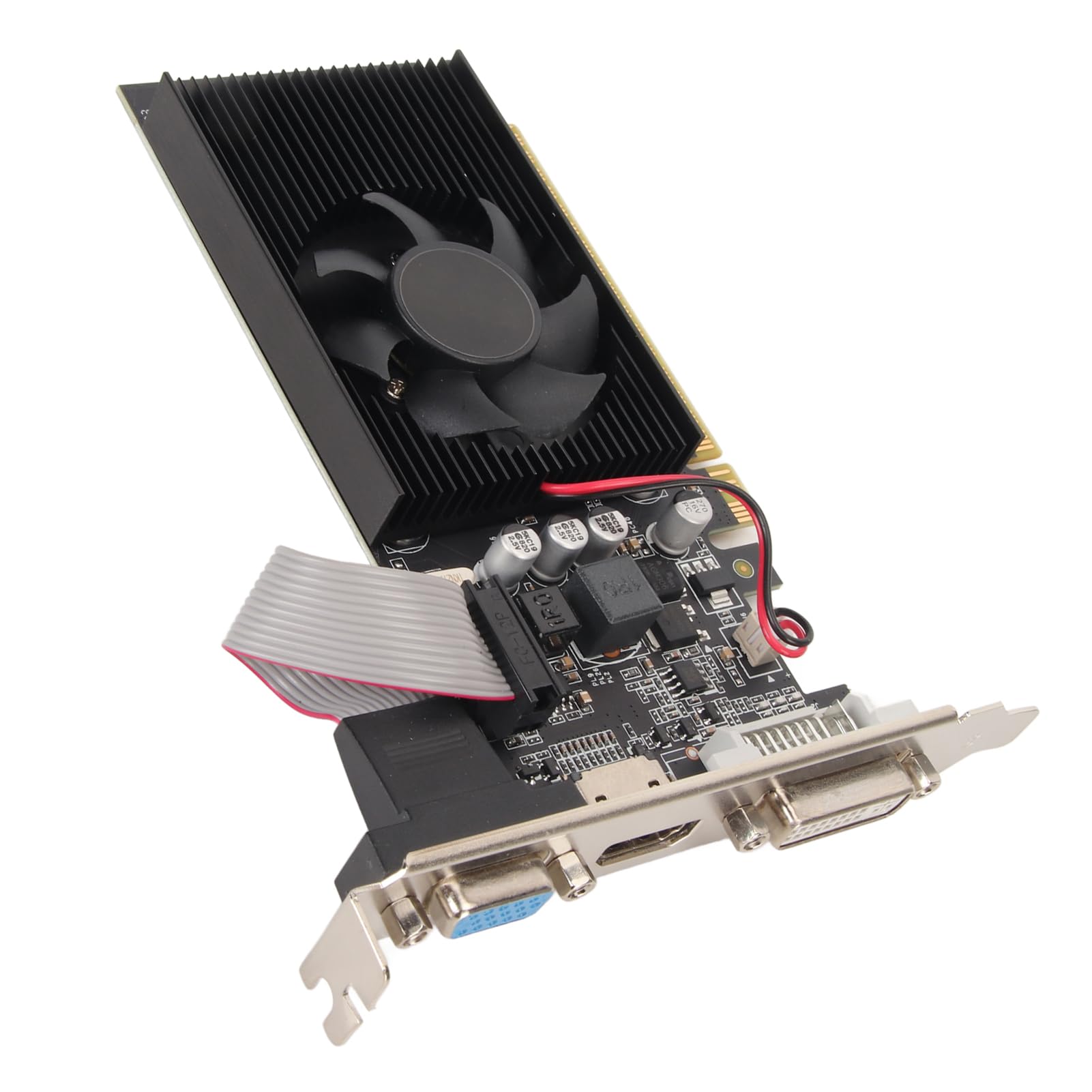 Jectse Jectse GT610 2GB 64bit Graphics Card PCI Express for Gaming PC High Performance Desktop Graphics Card - View 7 of 9