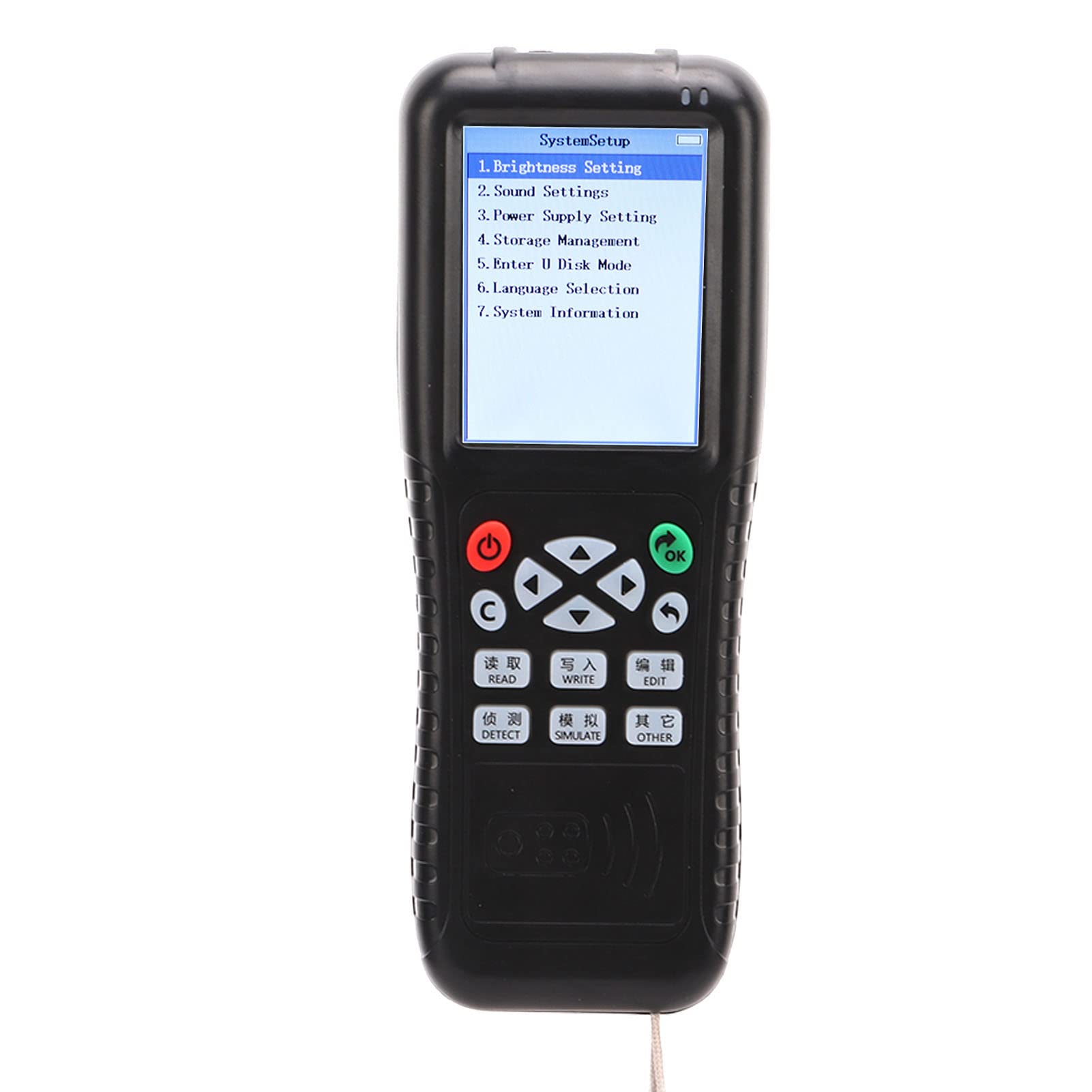 Diydeg Diydeg NFC RFID Card Copier Reader Writer Handheld Duplicator for Access Control System 125-500KHz