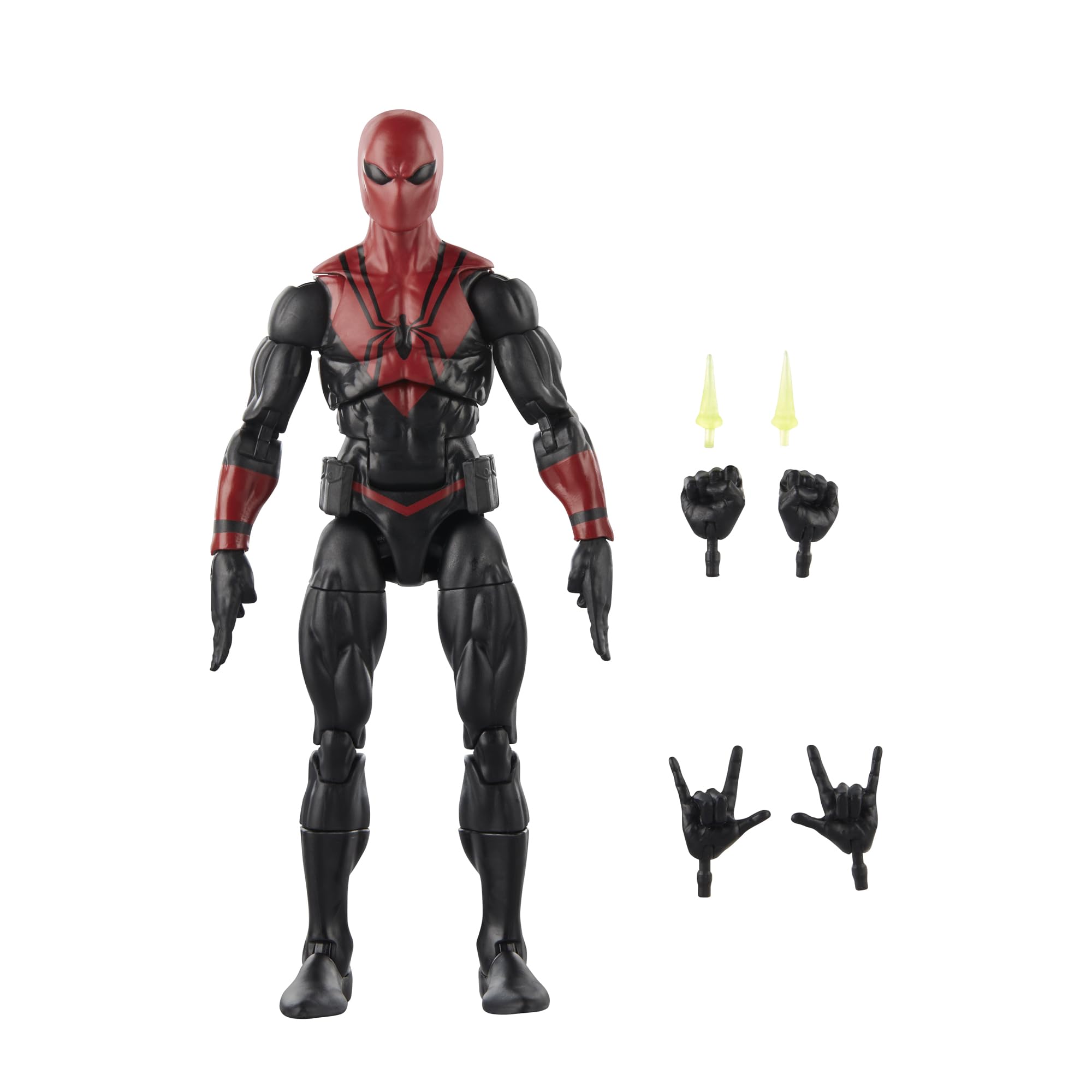 MARVEL Legends Series Spider-Shot 6 Inch Action Figure Spider-Man Comics Collectible Toy for Fans and Collectors