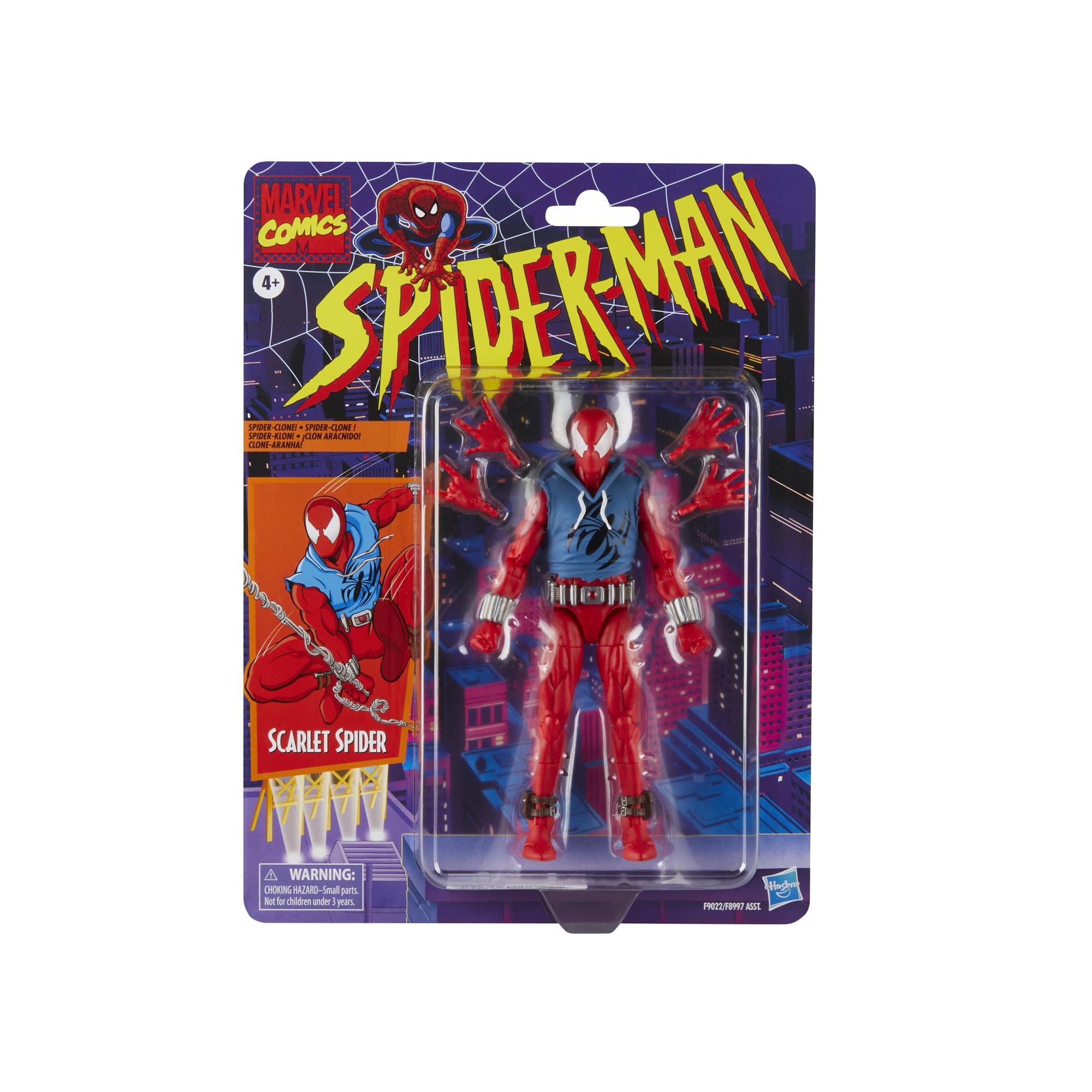 Marvel MARVEL Legends Scarlet Spider 6-Inch Action Figure Collectible from Spider-Man Comics - View 2 of 9
