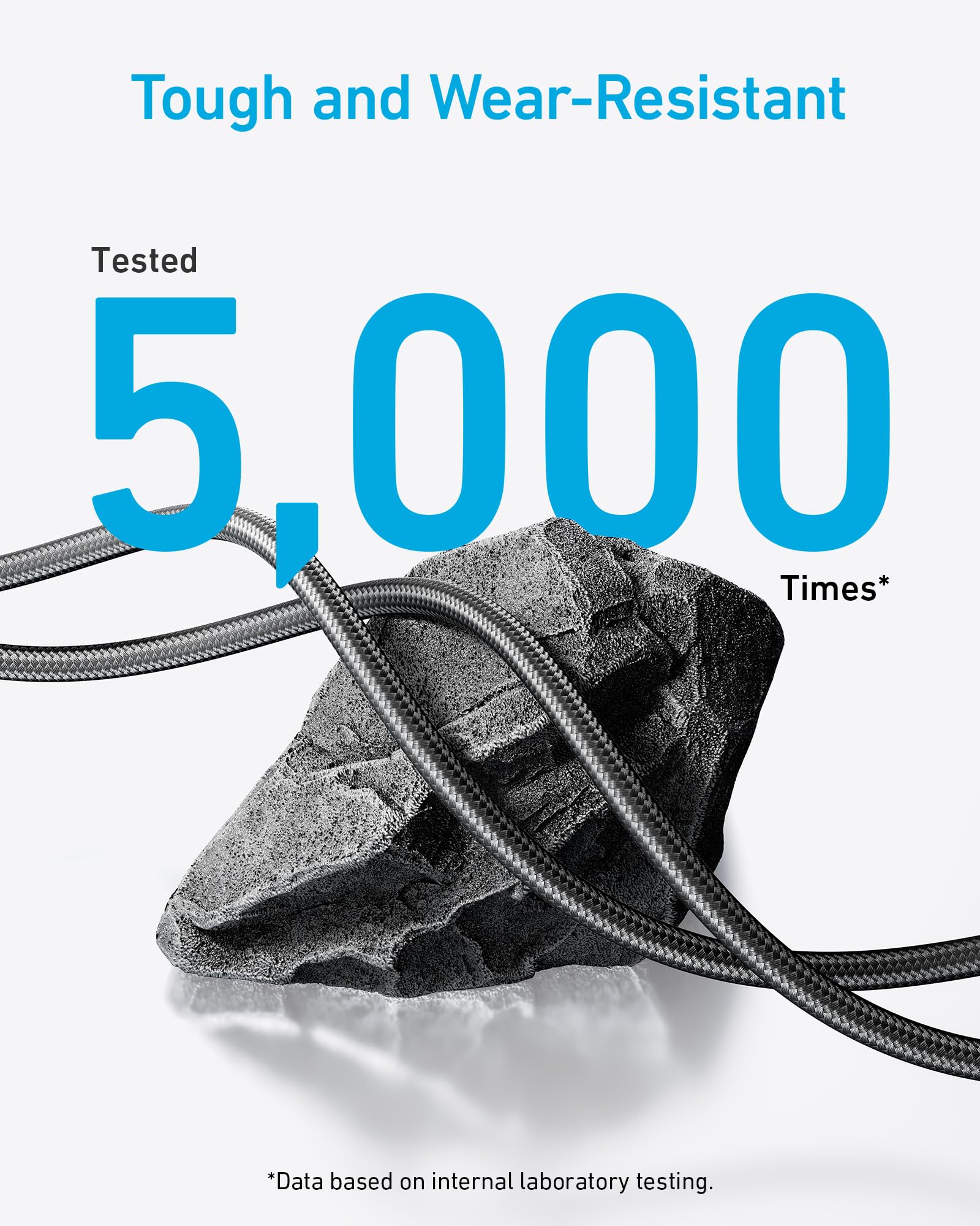 Anker Anker 2 Pack 6ft Right Angle USB A to USB C Braided Cable Durable 90 Degree Type C Cord for Samsung Galaxy Note 10 LG V30 Black - View 3 of 5