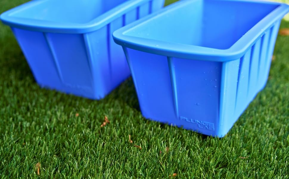 Plunge Lab Plunge Lab Extra Large Ice Block Mold 2-Pack for Cold Plunge and Coolers Reusable Steel Reinforced Silicone Big Ice Cube Molds - View 6 of 7