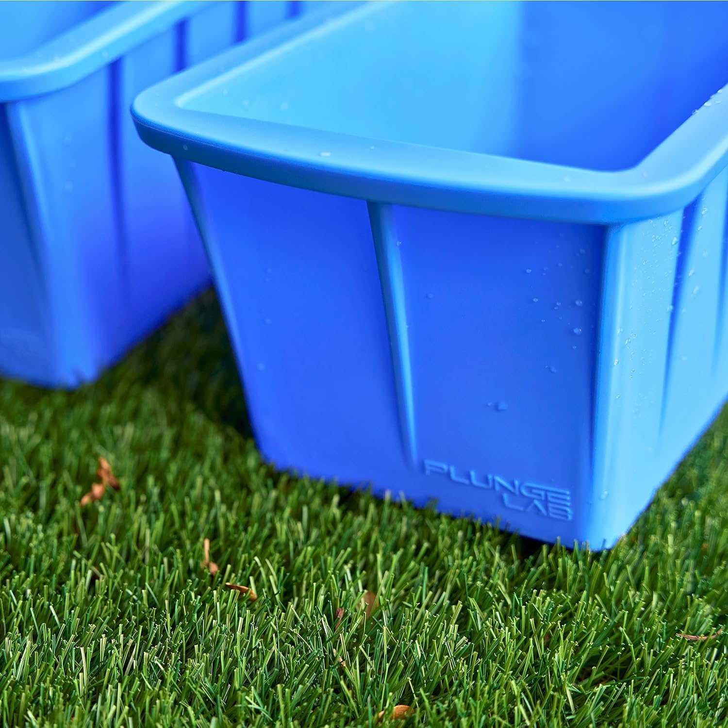 Plunge Lab Plunge Lab Extra Large Ice Block Mold 2-Pack for Cold Plunge and Coolers Reusable Steel Reinforced Silicone Big Ice Cube Molds - View 7 of 7