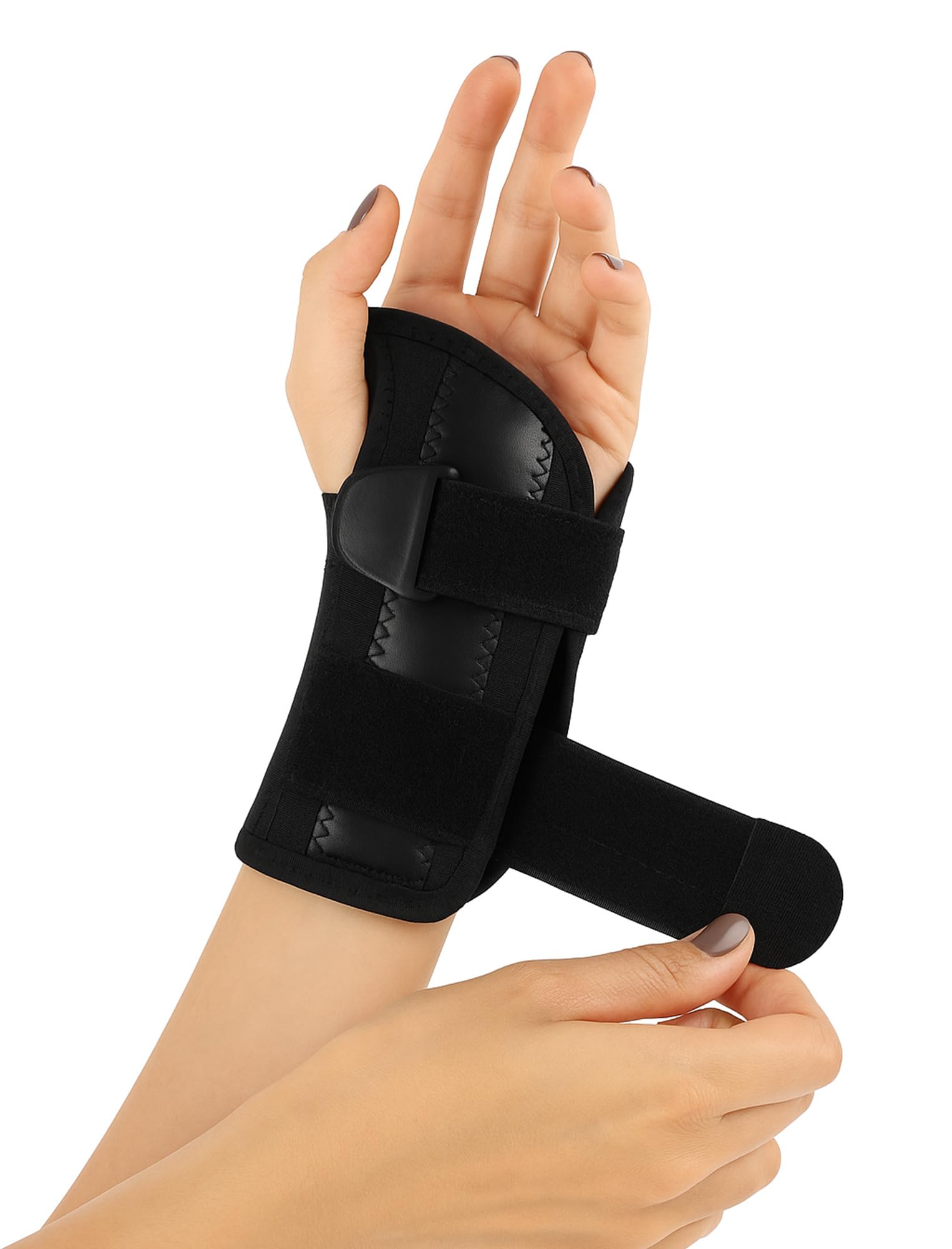 ARMSTRONG AMERICA Carpal Tunnel Wrist Brace Night Support for Pain Relief Compression Sleeve Small Left Arm Stabilizer and Hand Brace for Tendonitis Treatment