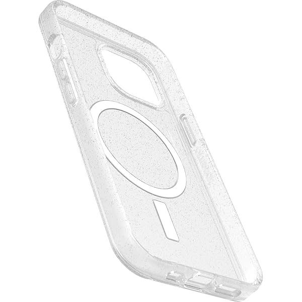 OtterBox OtterBox Symmetry Series Clear Case for iPhone 15 14 13 Stardust Ultra Sleek MagSafe Compatible with Raised Edges for Camera and Screen Protection - View 5 of 7