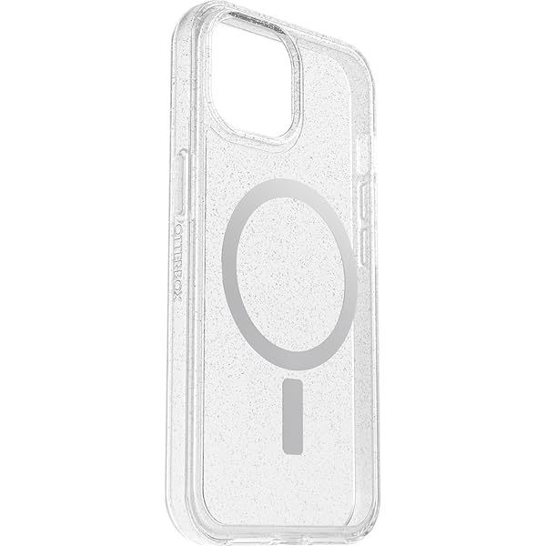 OtterBox OtterBox Symmetry Series Clear Case for iPhone 15 14 13 Stardust Ultra Sleek MagSafe Compatible with Raised Edges for Camera and Screen Protection - View 6 of 7
