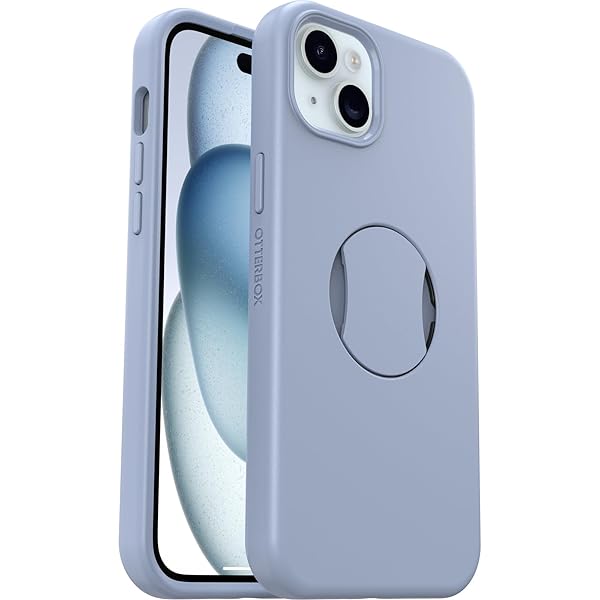 OtterBox OtterBox iPhone 15 Plus and 14 Plus OtterGrip Symmetry Case You DO Blue Built-in Grip Sleek Design Snaps to MagSafe Protects Camera and Screen - View 8 of 8