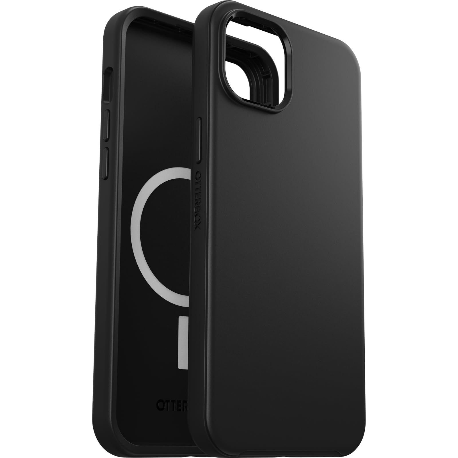 OtterBox Symmetry Series Case for iPhone 15 Plus and 14 Plus Black Ultra Sleek with MagSafe Protection for Camera and Screen - View 6 of 6