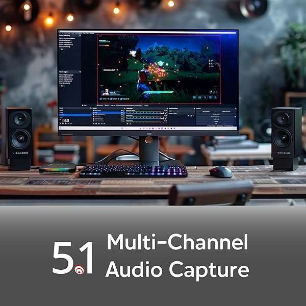 AVerMedia AVerMedia HDMI 2.1 Capture Card GC553G2: 4K Streaming for PS5, Xbox Series X/S, Switch - VRR & HDR Support - View 7 of 11