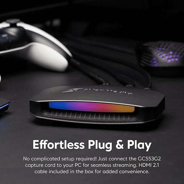 AVerMedia AVerMedia HDMI 2.1 Capture Card GC553G2: 4K Streaming for PS5, Xbox Series X/S, Switch - VRR & HDR Support - View 8 of 11