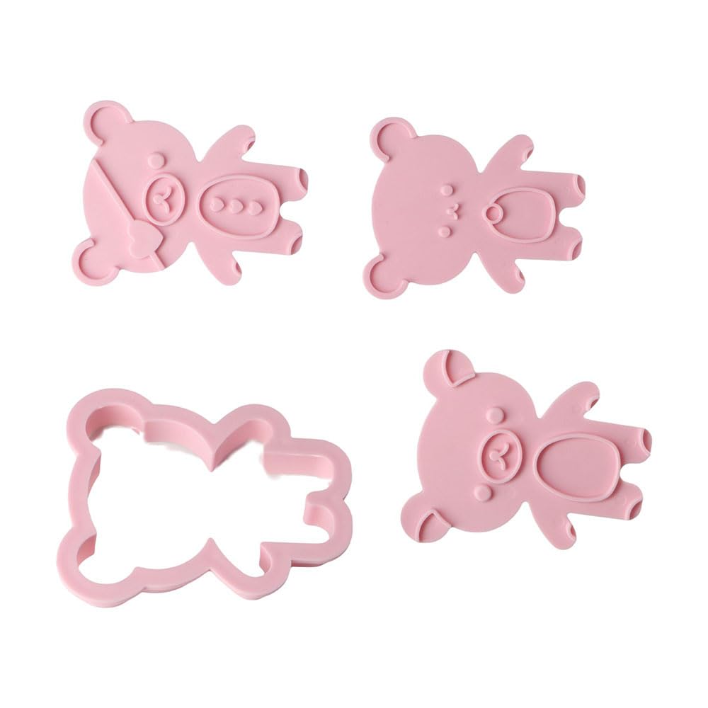 Kopida Cute Bear Mold Cookie Cutters Set for DIY Pastry Baking and Fondant Biscuit Making - View 4 of 6