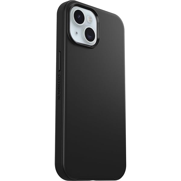 OtterBox OtterBox Symmetry Series Case for iPhone 15 14 13 Black Ultra Sleek Wireless Charging Compatible with Raised Edges for Camera and Screen Protection - View 6 of 6