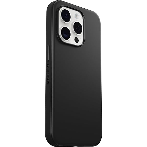 OtterBox OtterBox iPhone 15 Pro Symmetry Series Case Black MagSafe Compatible Sleek Design with Raised Edges for Camera and Screen Protection - View 6 of 6