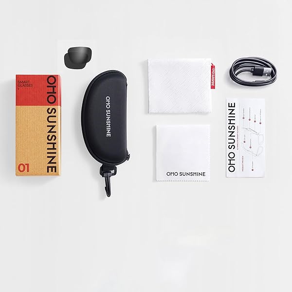 OhO sunshine OhO Smart Glasses 1080P Xtreme Sporting Camera Sunglasses with 32GB Memory UV400 for Outdoor Sports for Men and Women - View 8 of 8