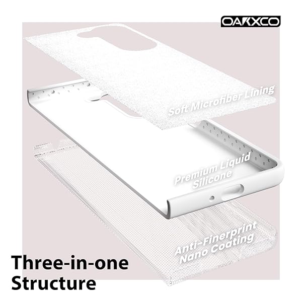 oakxco Oakxco Samsung Galaxy Z Fold 5 Case Liquid Silicone Grip Cute Slim Soft Rubber TPU Matte Solid Protective Shockproof Cover for Women - View 7 of 9