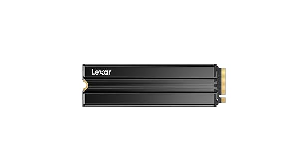 Lexar Lexar 4TB NM790 SSD with Heatsink - Fast PCIe Gen4 NVMe M.2 for PS5 & Creators | 7400 MB/s Read/Write Speed - View 3 of 11