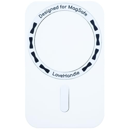 LOVEHANDLE LoveHandle PRO MagSafe Phone Grip: Magnetic Mount & Kickstand for All MagSafe Devices - Magic Marble Design - View 11 of 11