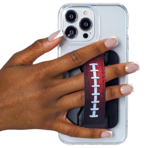 LOVEHANDLE LoveHandle PRO MagSafe Phone Grip & Kickstand - Universal Magnetic Mount for Smartphones & Tablets - Football Design - View 10 of 11