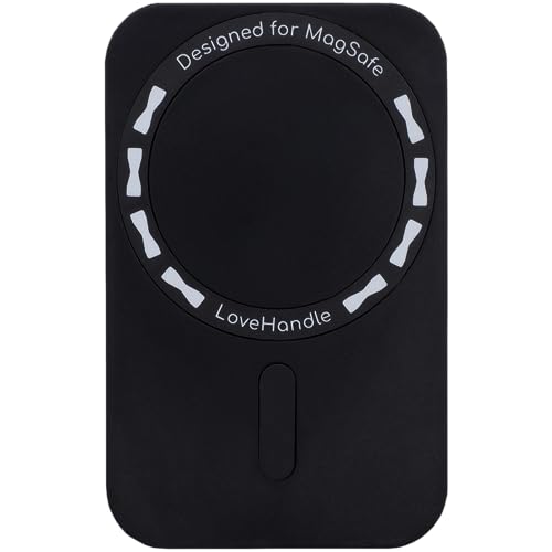 LOVEHANDLE LoveHandle PRO MagSafe Phone Grip & Kickstand - Universal Magnetic Mount for Smartphones & Tablets - Football Design - View 11 of 11